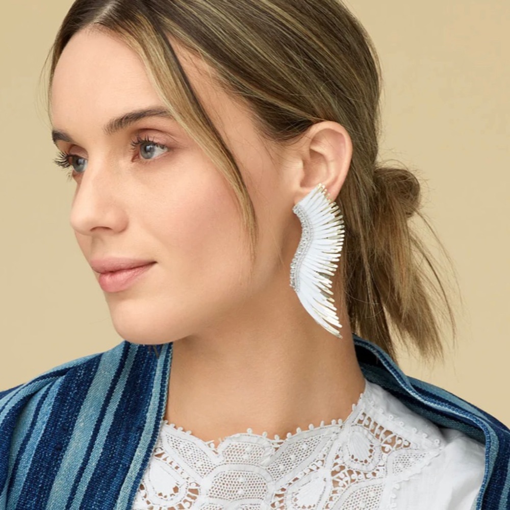 Mignonne Gavigan Madeline earrings, never worn.